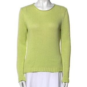 Ralph Lauren Bright Green Crew Neck Sweater